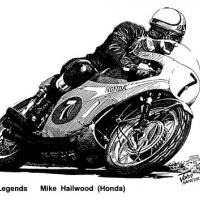 TT Legends - Mike Hailwood (Honda)
